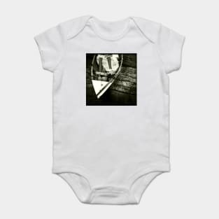 Fishing Boat on the ramp - Sheringham, Norfolk, UK Baby Bodysuit